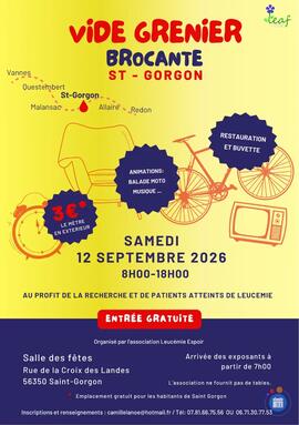 Image Vide-Greniers de la Leucémie Espoir Saint-Gorgon (photo 1)