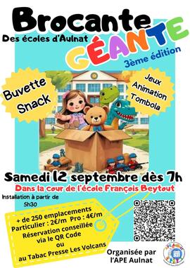 Image Brocante géantes des écoles d'Aulnat (photo 1)