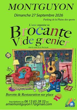 Image Grand Vide grenier brocante montguyon (photo 1)