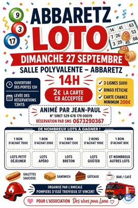 Image Loto Animé par Jean Paul (photo 1)