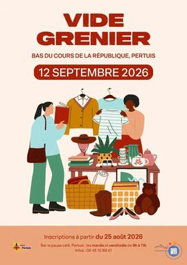 Image Vide grenier en bas du cours de la République (photo 1)