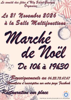 Image Marché De Noël 2026 d'Ully-Saint-Georges (60) (photo 1)