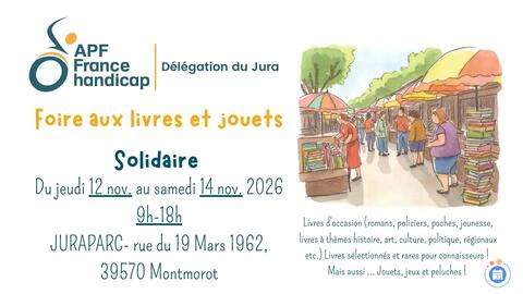 Image FOIRE AUX LIVRES ET JOUETS SOLIDAIRE (photo 1)