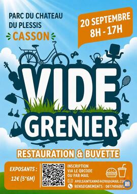 Image Vide Grenier Ecole Ste Anne Casson (photo 1)