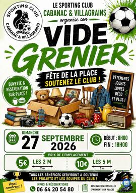 Image vide grenier du foot de cabanac SCCV (photo 1)