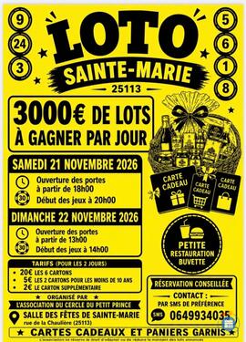 Image Loto Sainte marie (photo 1)