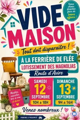 Image VIDE MAISON LA FERRIÉRE DE FLÉE 49 (photo 1)