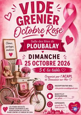 Image Vide grenier Octobre Rose (photo 1)