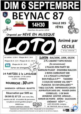 Image LOTO DU REVE EN MUSIQUE ANIME PAR CECILE (photo 1)