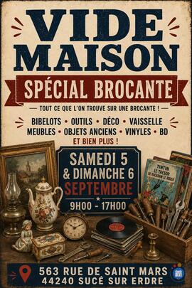 Image Vide maison spécial brocante (photo 1)