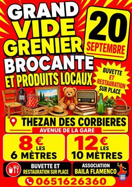Image Grand vide grenier produits locaux brocante (photo 1)