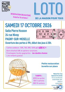 Image Loto de la Maison Pour Tous (photo 1)
