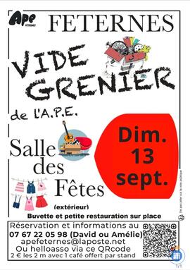 Image Vide Grenier de l'APE de Féternes (photo 1)
