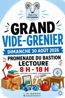 Image Vide-grenier de fin d’été au bastion à lectoure (photo 1)