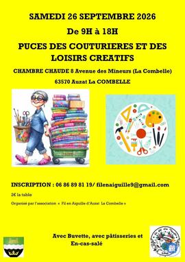 Image Puces des couturièes et loisirs crèatifs (photo 1)