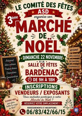 Image 3eme Marché de Noël de Bardenac (photo 1)