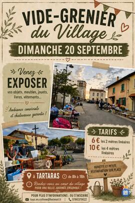 Image VIDE GRENIER ASSOCIATION TOUS EN RYTHME (photo 1)