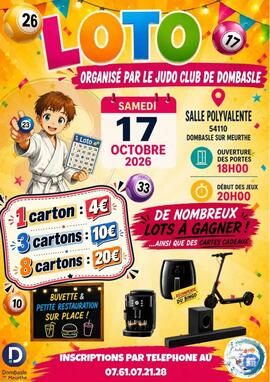Image Loto du club de judo de Dombasle (photo 1)