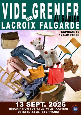 Image Vide grenier du comité des fetes de Lacroix Falgarde (photo 1)