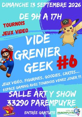 Image Le grand Vide grenier Geek de Parempuyre (photo 1)