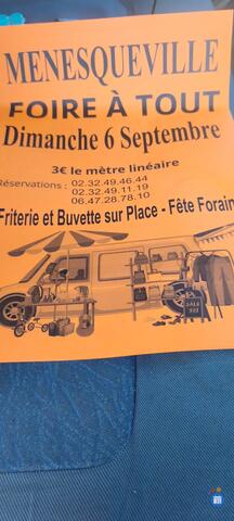 Image Foire à tout du comité des fêtes de Menesqueville (photo 1)