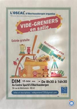 Image COMPLET OSCAL vide grenier en salle (photo 1)