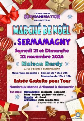 Image MARCHE de NOEL 2026 de SERMAMAGNY (photo 1)