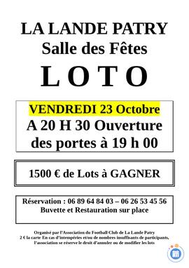 Image LOTO DU FC LANDAIS (photo 1)