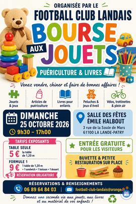 Image BOURSE AUX JOUETS (photo 1)