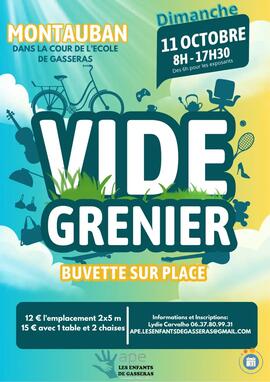 Image Le vide grenier aux profits des enfants de Gasseras (photo 1)