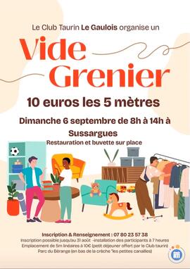 Image VIDE GRENIER CLUB TAURIN (photo 1)