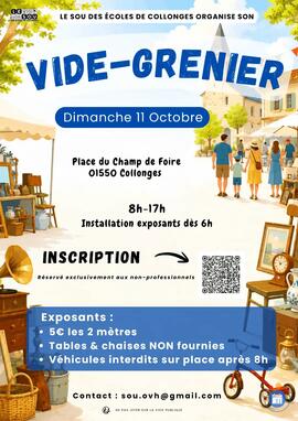 Image Vide grenier du Sou des écoles (photo 1)