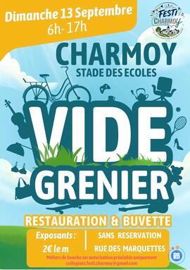 Image Grand vide grenier de Charmoy (photo 1)