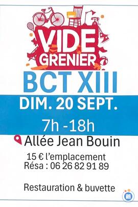 Image Vide grenier du BCT XIII Rugby (photo 1)