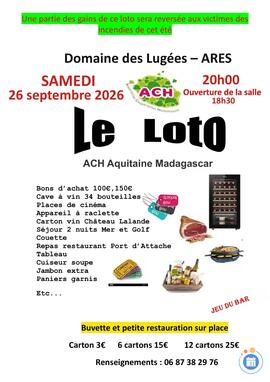 Image Le Loto de l'ACH Aquitaine Madagascar (photo 1)