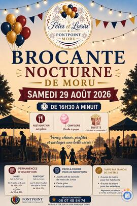 Image BROCANTE NOCTURNE DE MORU (photo 1)