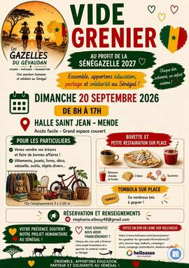 Image Vide grenier des Gazelles du Gevaudan (photo 1)
