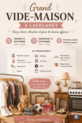 Image Grand Vide-Maison à Lavelanet – Petits prix ! (photo 1)