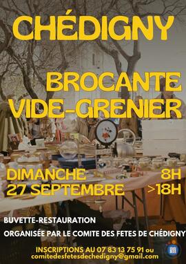 Image Brocante vide-greniers de Chédigny (photo 1)