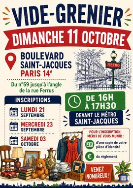 Image V.G. Boulevard St Jacques ( places disponibles) (photo 1)