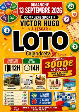 Image Super loto calandreta Lescar (photo 1)
