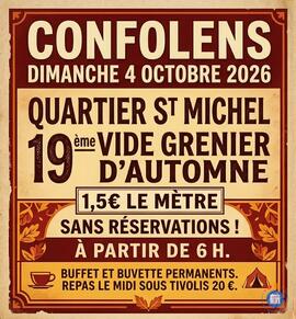 Image 19 éme vide grenier d'automne (photo 1)