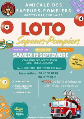 Image Loto Sapeurs-pompiers de Bretteville sur Laize (photo 1)