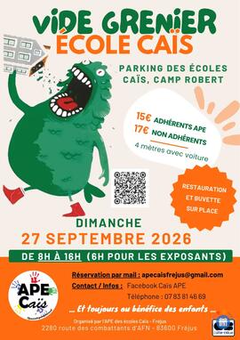 Image Vide grenier Caïs (photo 1)