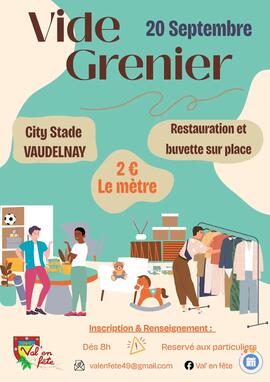Image Vide Grenier à Vaudelnay (photo 1)
