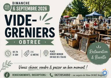 Image Vide greniers Obtrée (photo 1)
