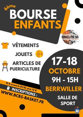 Image 6ème Bourse enfant du Basket Club Berrwiller Staffelfelden (photo 1)