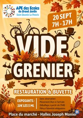 Image Vide-grenier au profit de l'association des parents d'élèves des écoles du Grand (photo 1)