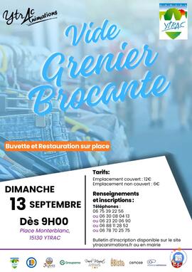 Image Vide greniers d'Ytrac Animations (photo 1)
