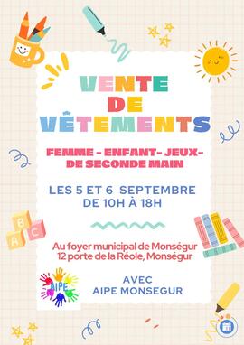 Image VENTE DE VETEMENTS/JEUX/JOUETS PAR LES ENFANTILLAGES (photo 1)